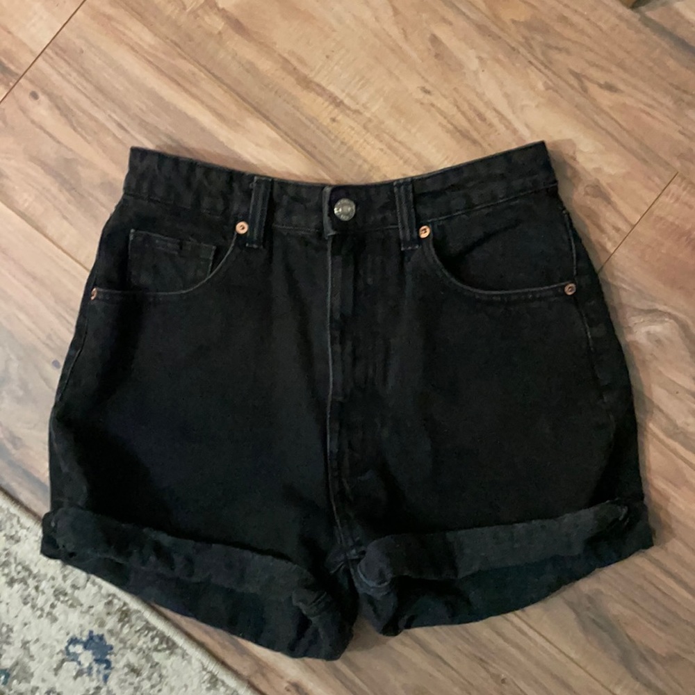 Zara Mom Denim Shorts